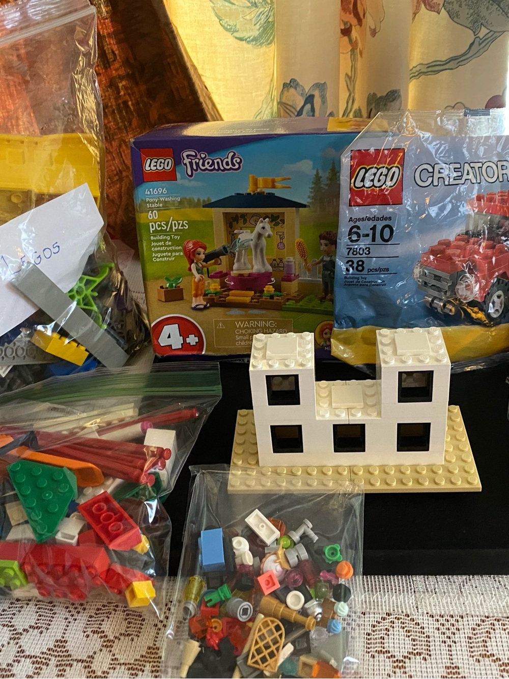 NIB LEGO Friends Set + NWT Creator Set + 4 bags Mixed lots +1 1/4 lb Legos